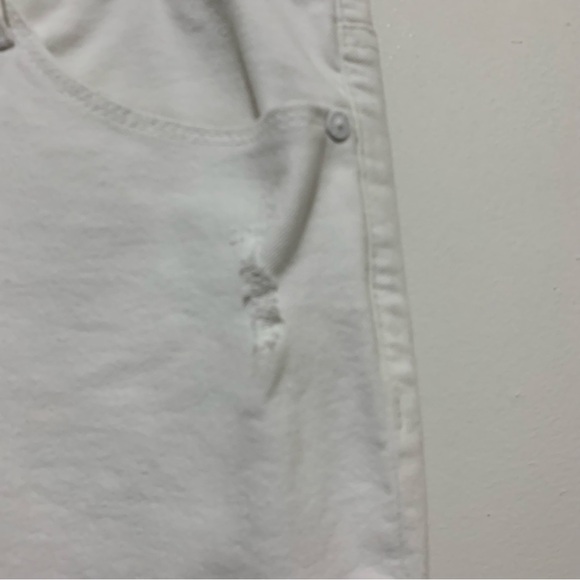 Democracy ab-solution fringe leg size 12 white jeans - Picture 11 of 13